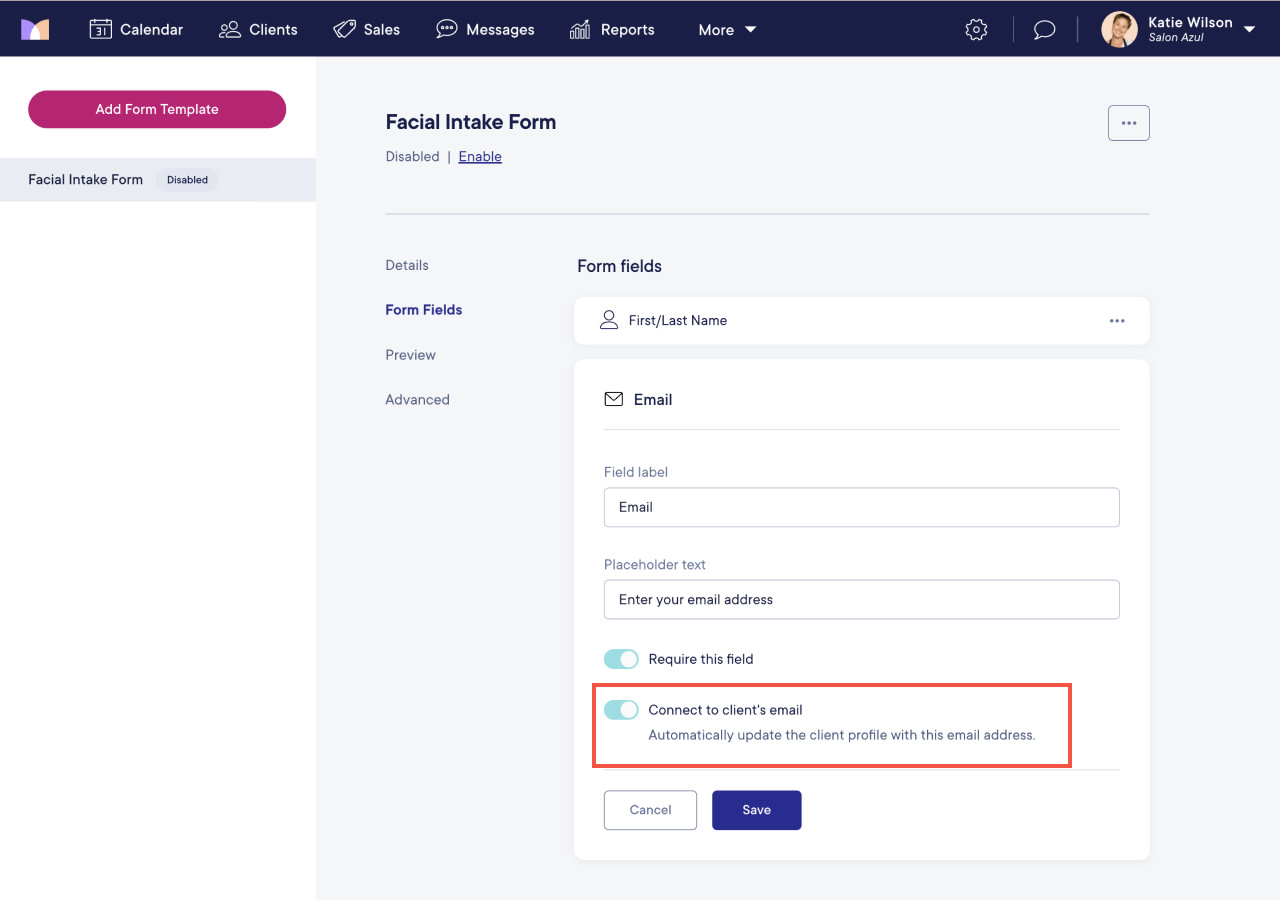Creating Form Templates | Mangomint Salon and Spa Software