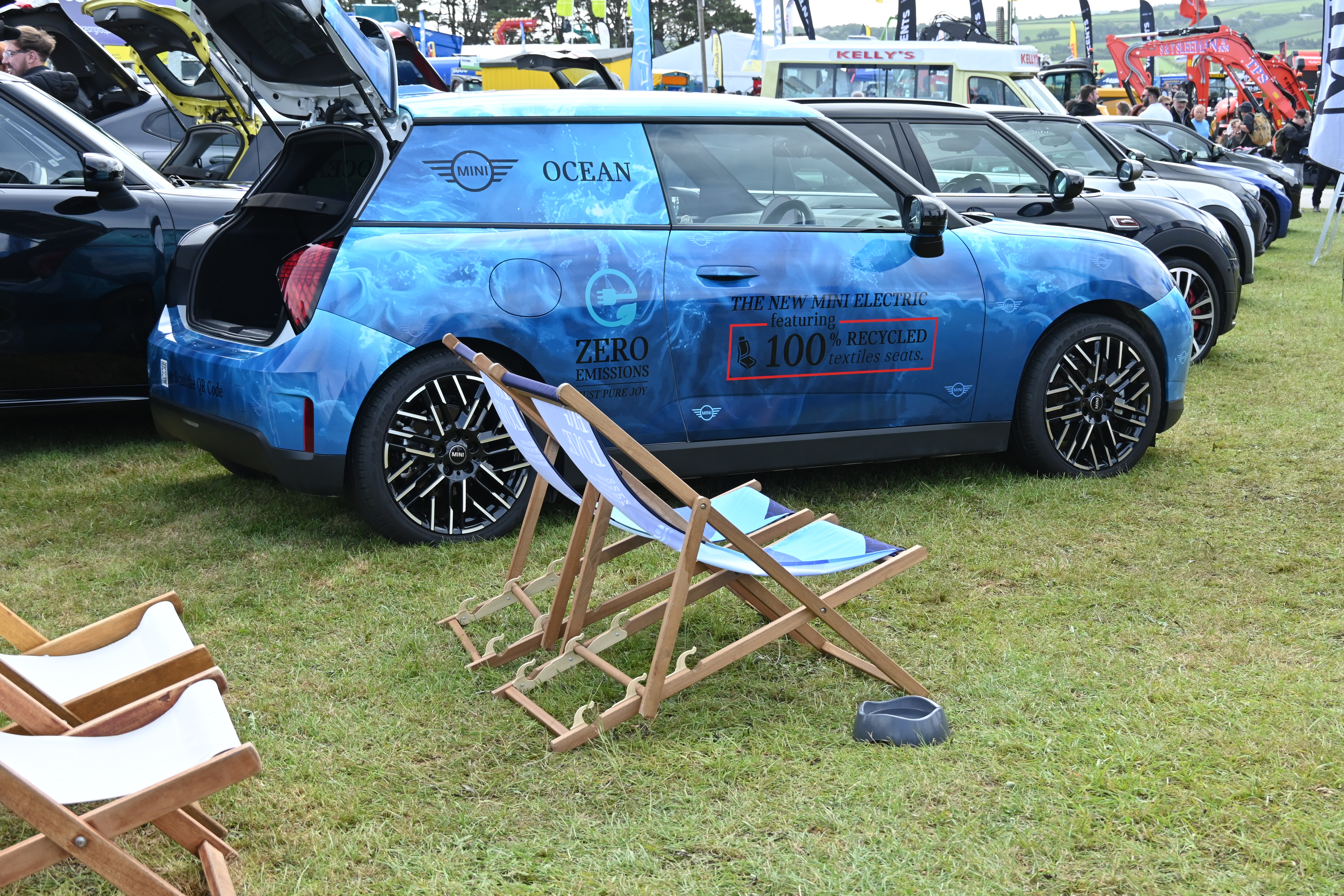 MINI moments at  THE ROYAL CORNWALL SHOW WITH OCEAN.