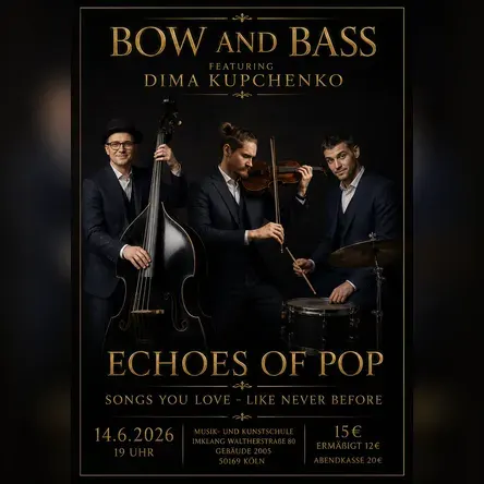 Bow & Bass Konzert im Juni bei der Musikschule ImKlang