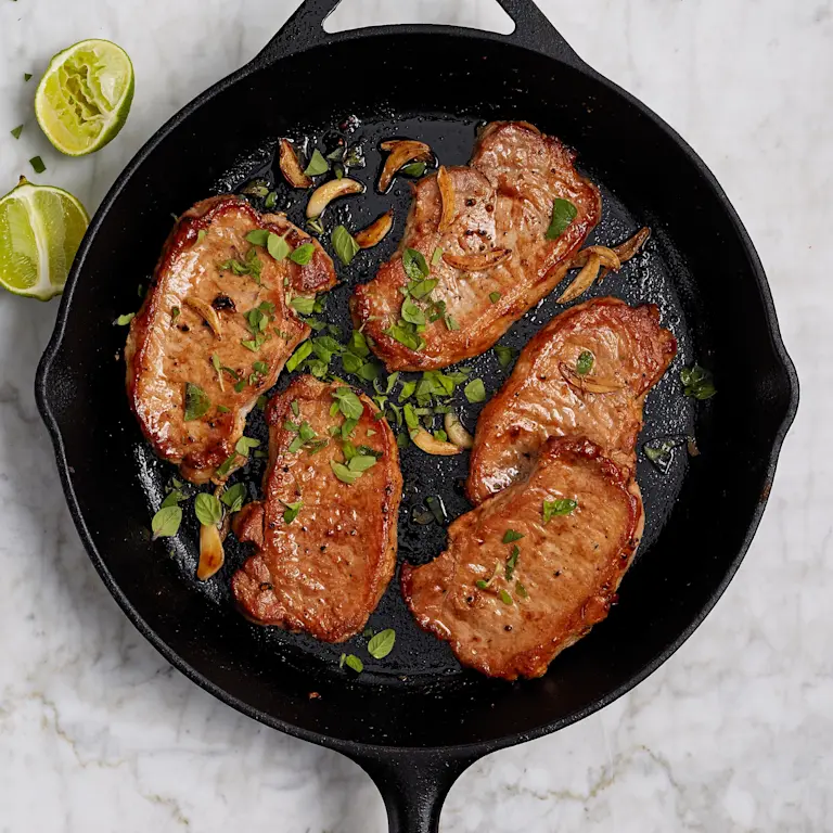 WFC 6912 Pork Chop CentreCutLoin Lifestyle