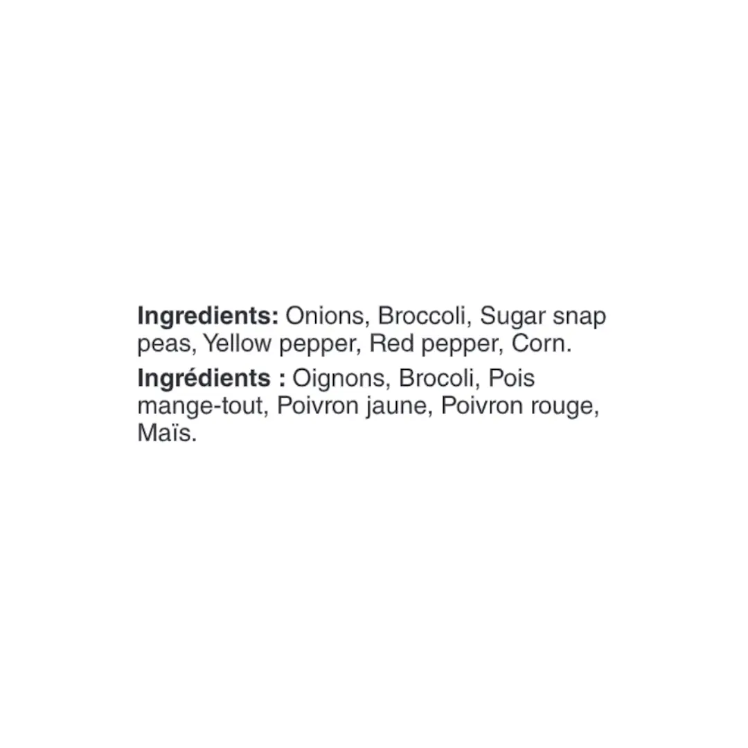 WFC 4013 Produce StirFryMix Ingredients