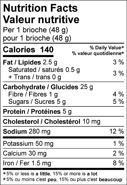 4515 - Brioche Hot Dog Buns - NFT