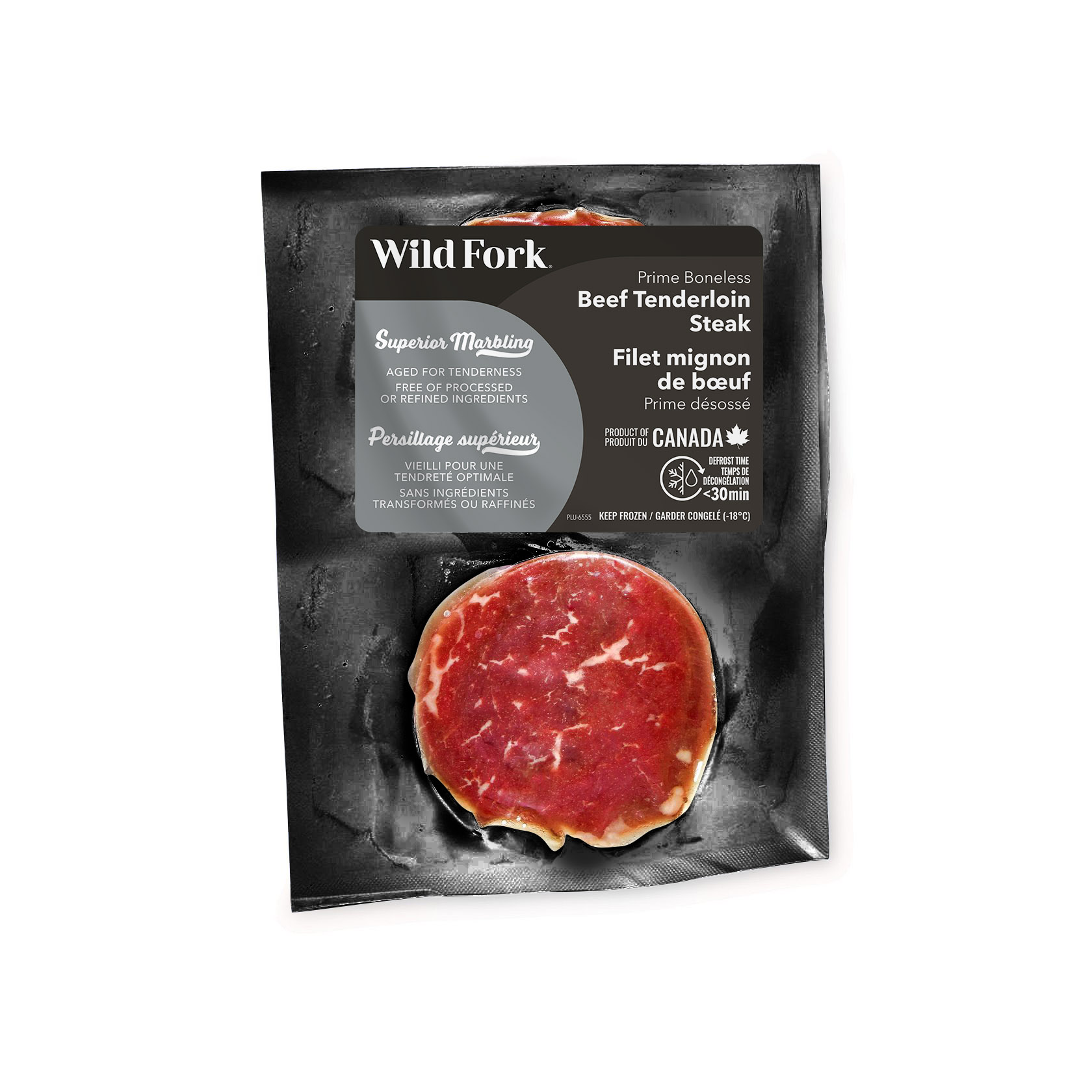 Canadian Prime Boneless Beef Tenderloin Steak - Wild Fork Foods