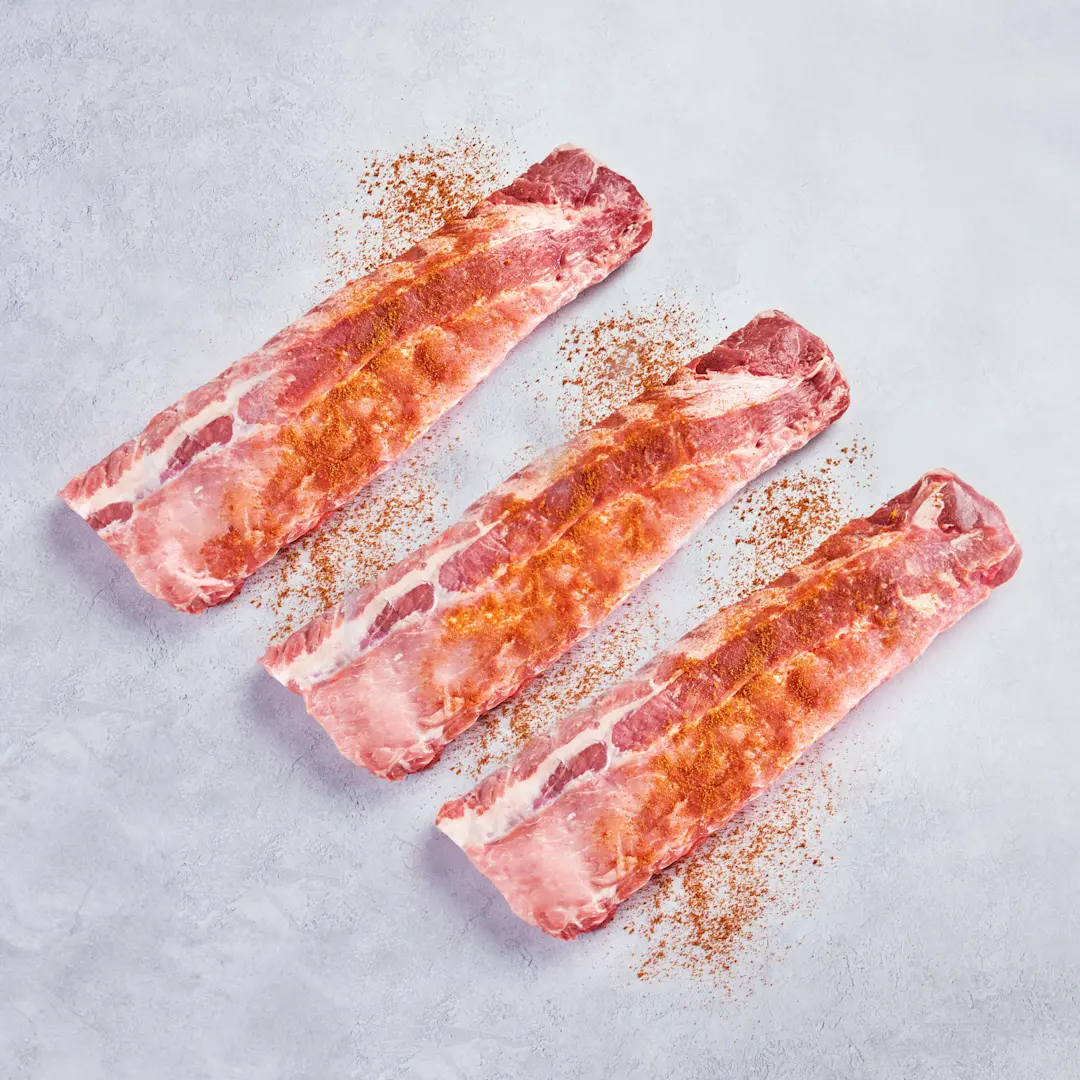 WFC 6964 Pork Ribs BackWhole Family Raw