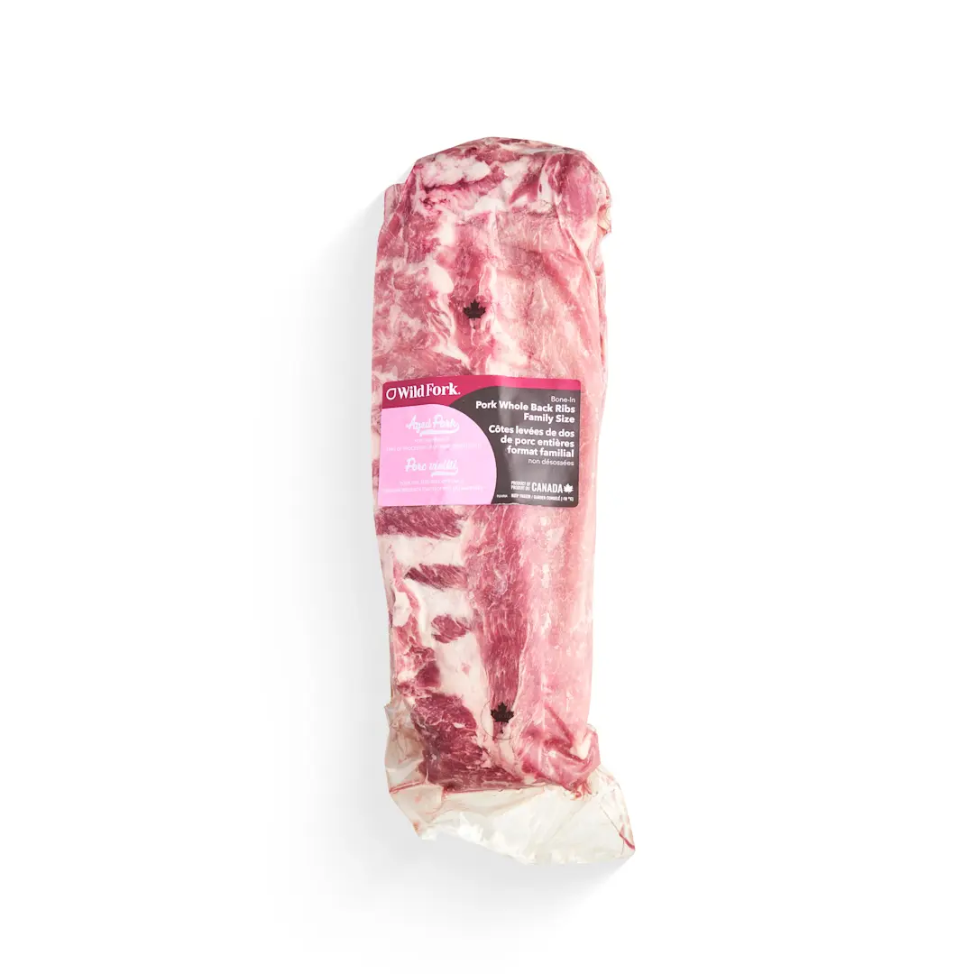 WFC 6964 Pork Whole Back Ribs FP PD