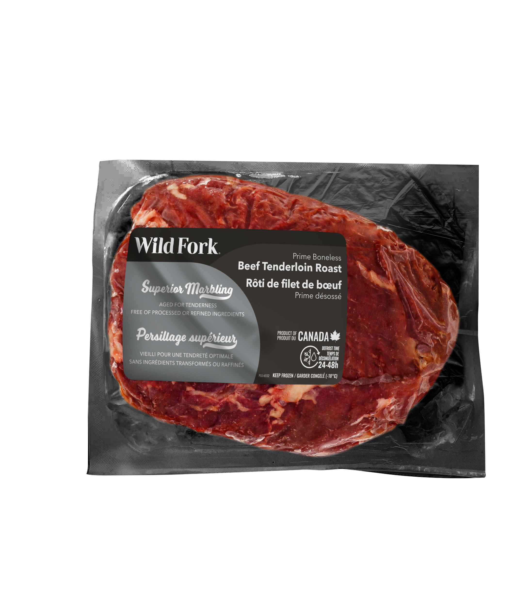 Canadian Prime Boneless Beef Tenderloin Roast - Wild Fork Foods