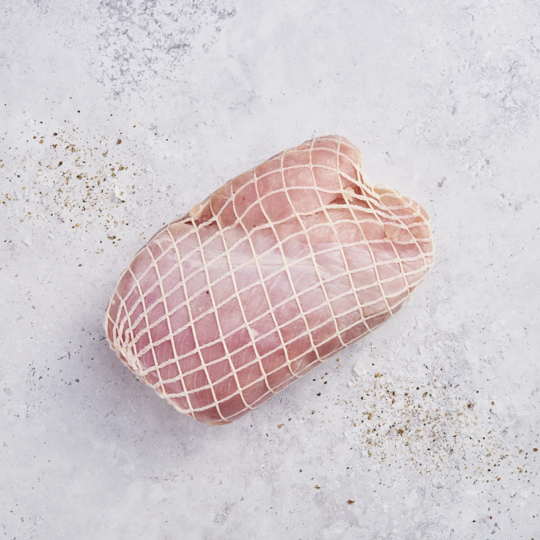 WFC 7607 Turkey Netted Breast Roast RAW