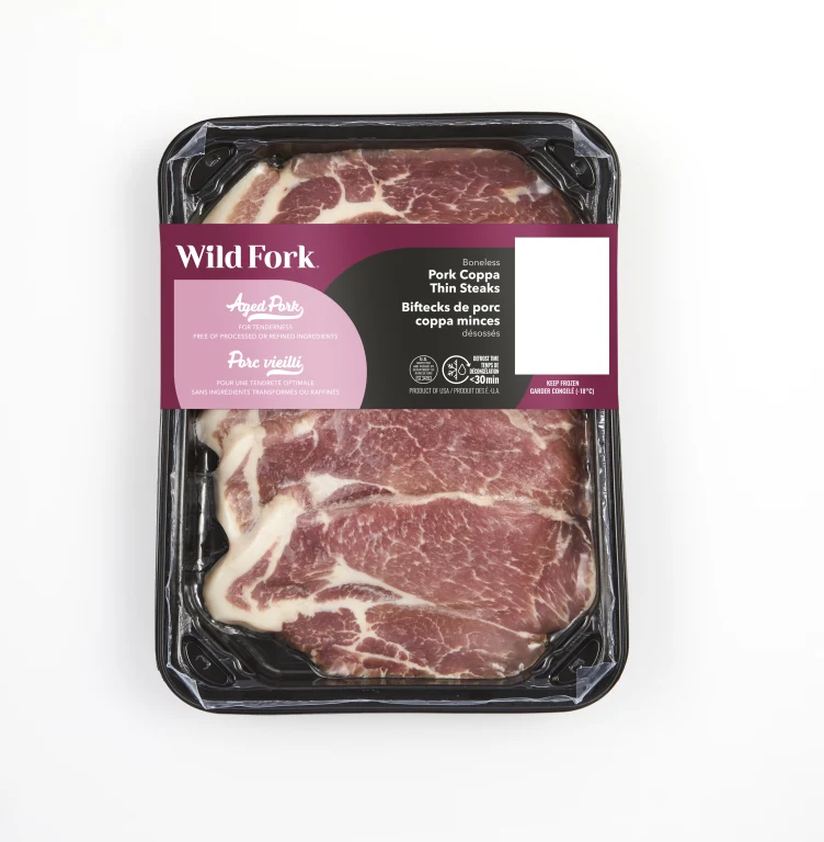 WFC 6940 Pork Steak CoppaThin Product