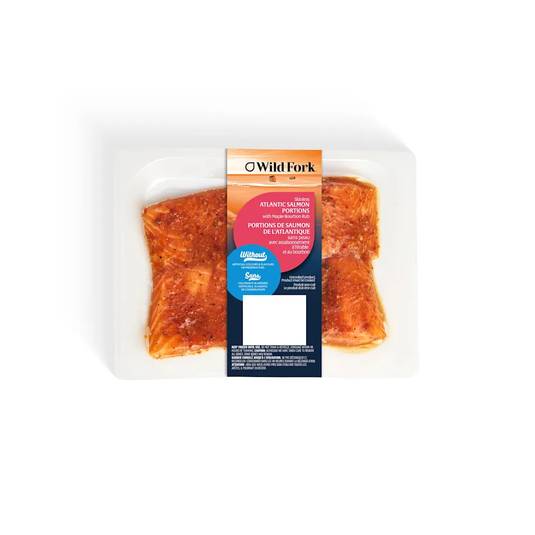 WFC 5209 Seafood Salmon Portions Maple Bourbon PD new label