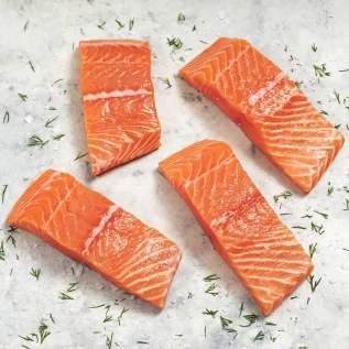 WFC 5035 Seafood Salmon AtlanticSkinOnOrg Raw