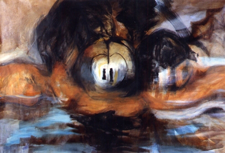 Troisieme jour, 112 x 170 cm