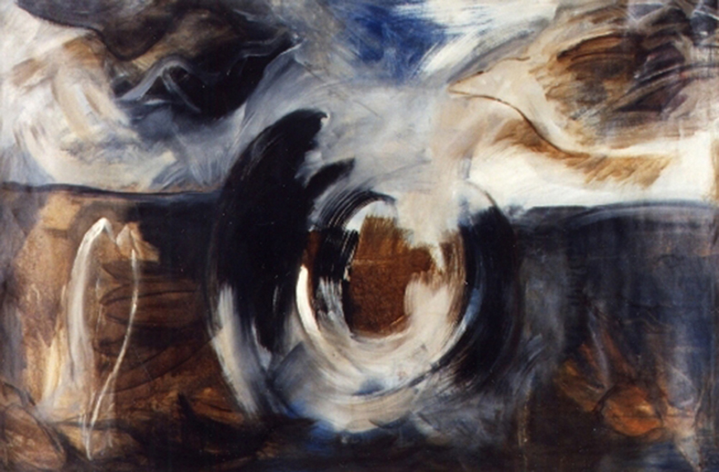 Cinquieme jour,109 x 162 cm