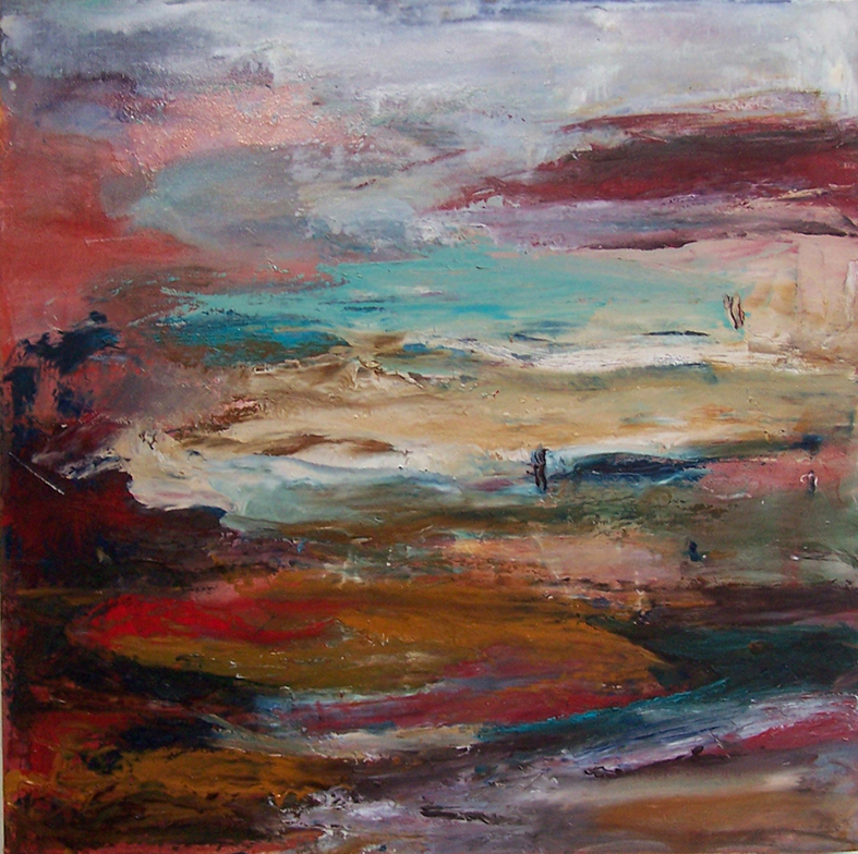 Marée basse susnet 100x100