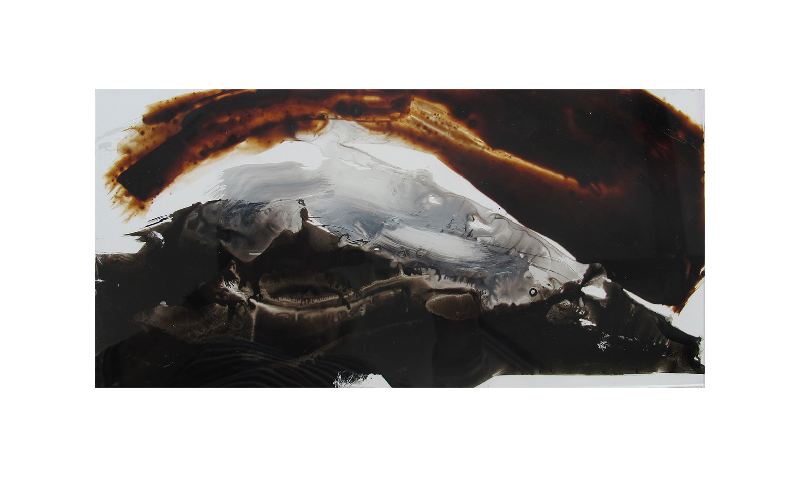 Etude cosmogonie, verre sur dibond, 15 x 30-2