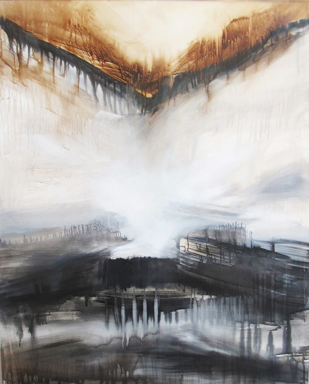 Genèse Premier jour,162 x 130cm