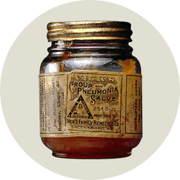 1894 VapoRub bottle