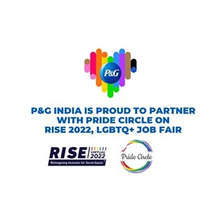 P&G and Pride Job Fair logo