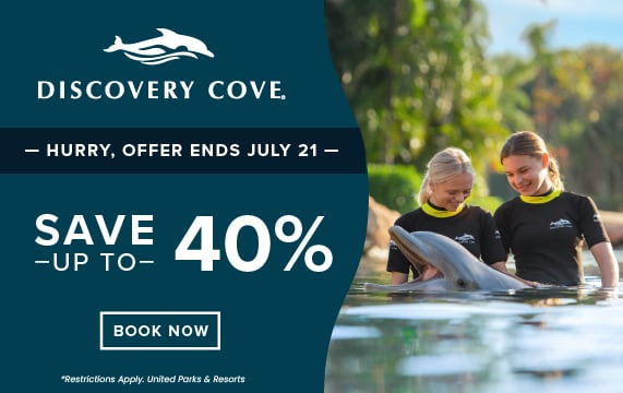 Limited Time Offer Save Up to 40% with Discovery Cove Deals and Promotions