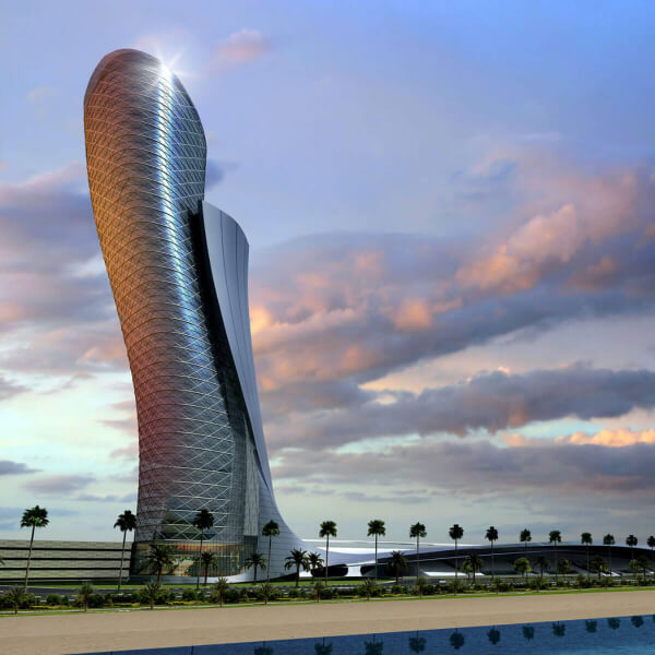 Capitol Gate Tower,Abu Dhabi, UAE