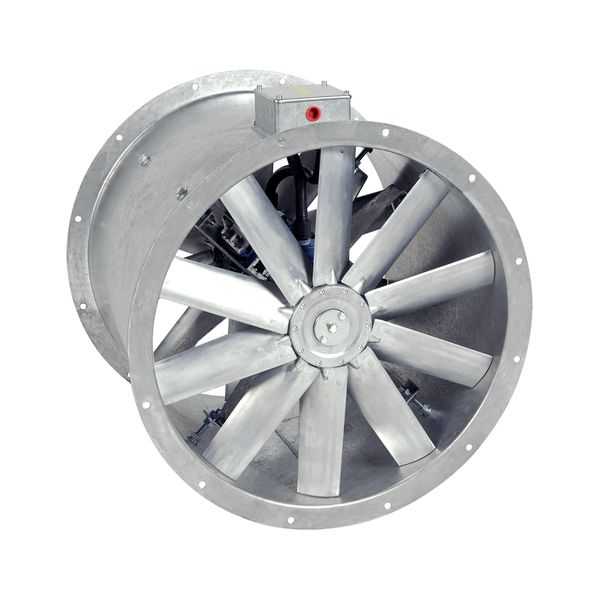 Fire rated fans for emergency extract ventilation. Standard industrial paint finish and Class H insulation to EN 60034-5, suitable for use at normal continuous duty and a once only use under smoke operation at 200°C, 300°C or 400°C for 2 hours.