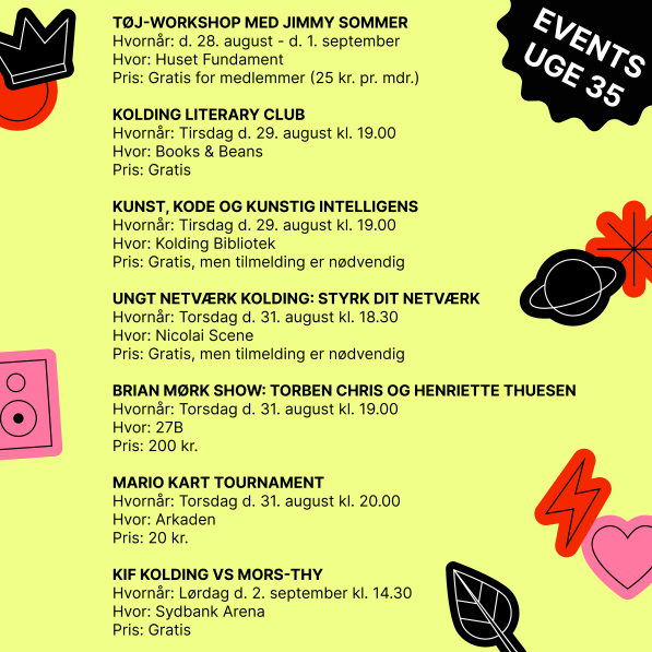 Events week 35