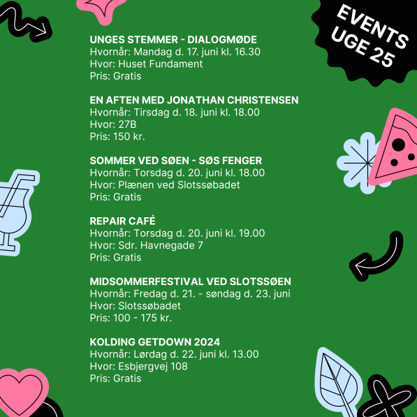 Events uge 25