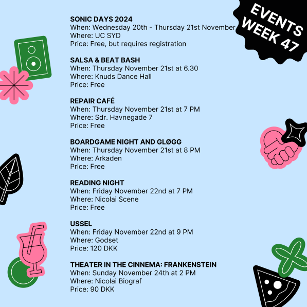 Events week 47