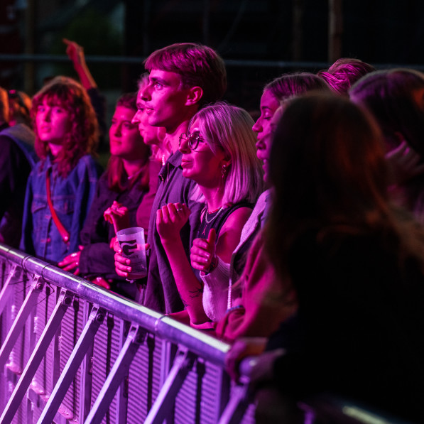 Publikummer til koncert på Kontur