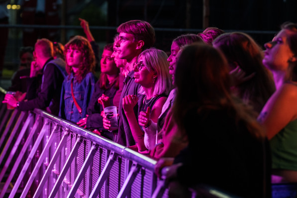 Publikummer til koncert på Kontur