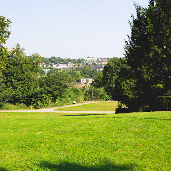 View over the city from Stejlbjerganlægget