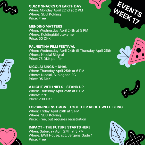 Events week 17