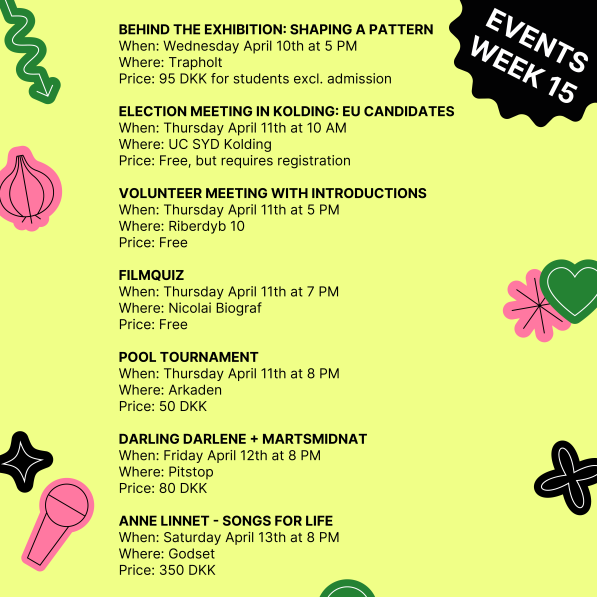 Events week 15