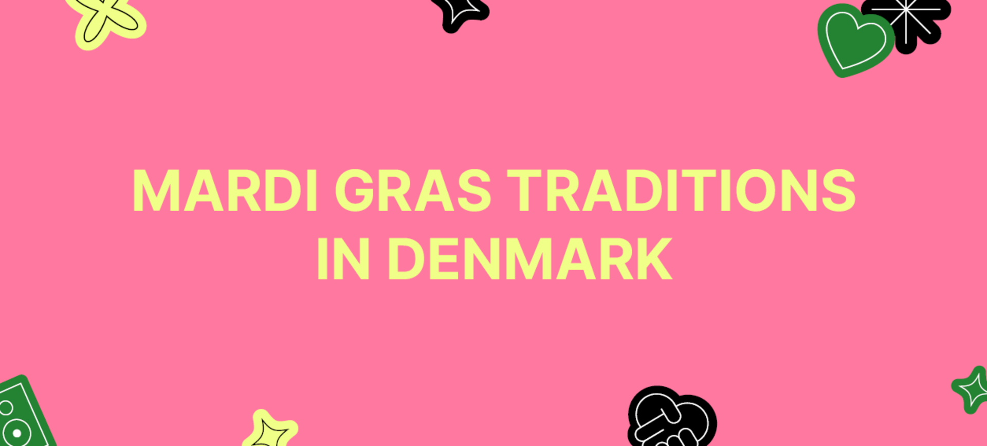 Mardi gras traditions in Denmark