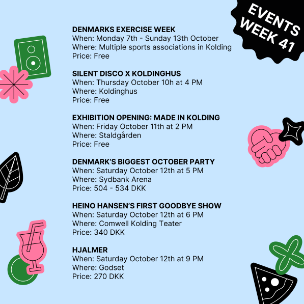 Events week 41