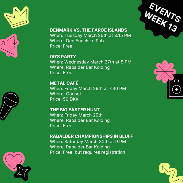 Events week 13