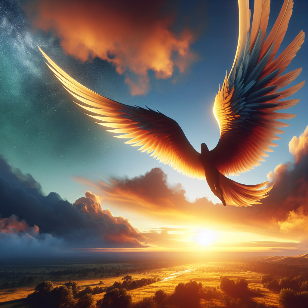 The Flight of Freedom Wings: A Symbol of Hope and Unity