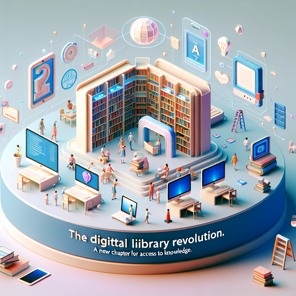 The Digital Library Revolution: A New Chapter for Access to Knowledge