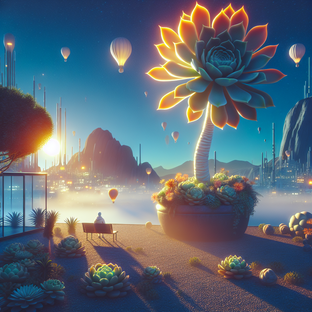 Faszinierende Schönheit: Aeonium Nobile und seine Geheimnisse