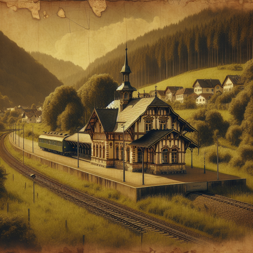 Ein charmantes Kleinod: Bahnhof Grub (Oberbay)