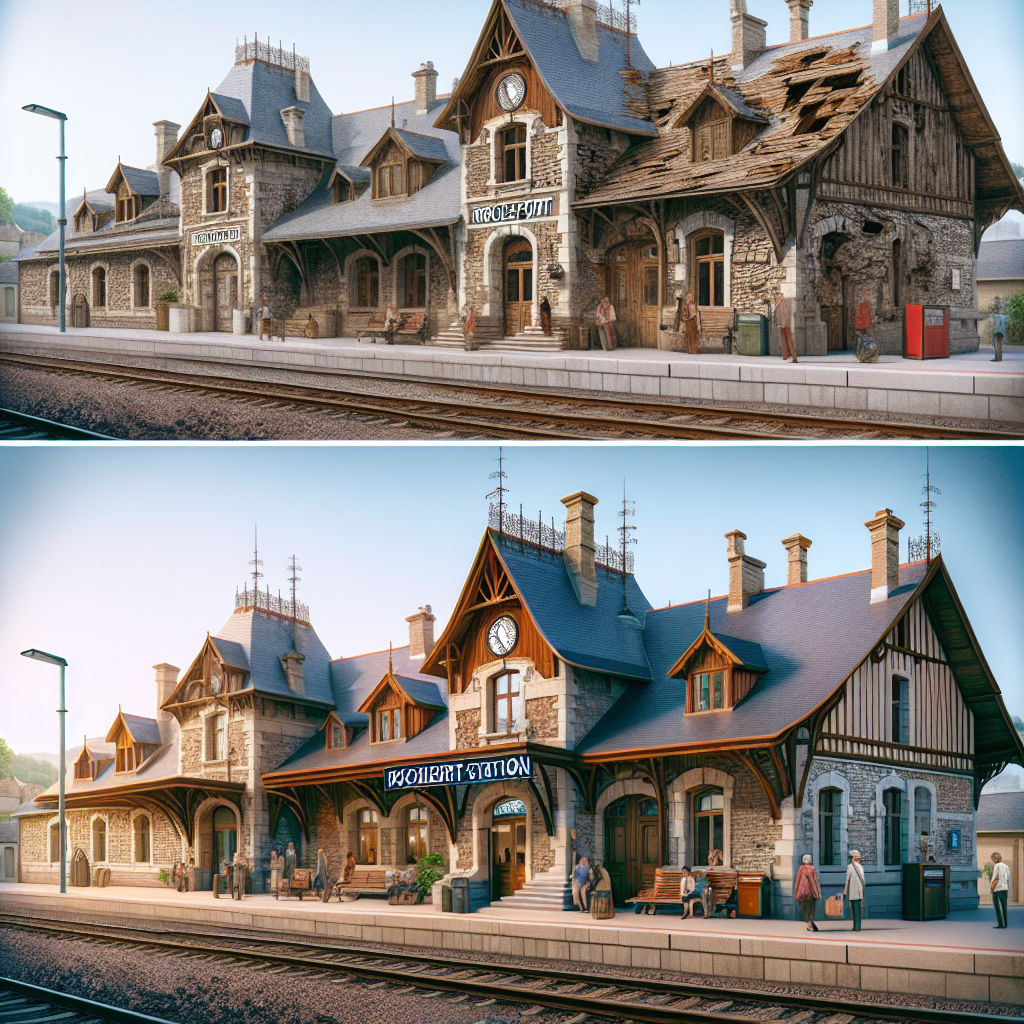 Der Bahnhof Rochefort: Ein Schmuckstück in Belgien