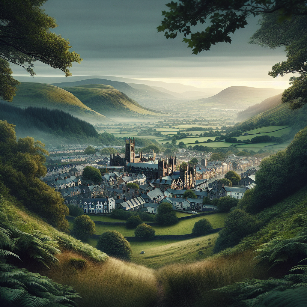 Stadt, Powys: Ein Paradies der Tradition und Authentizität