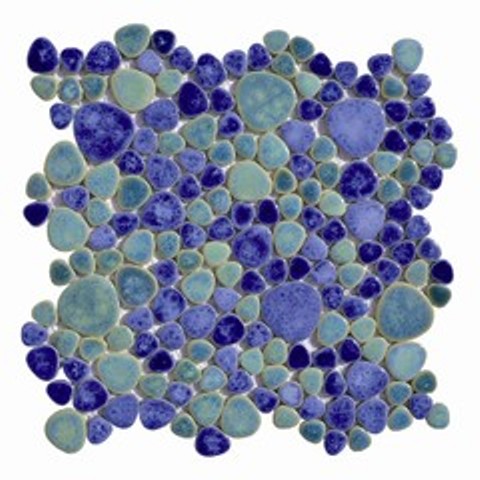 Inverti in Ceramica MINI MOSAICO PIASTRELLE-Ice Blue 100g 