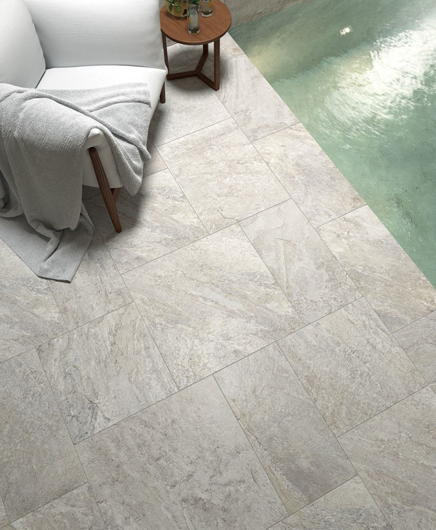 Pavimento galleggiante 2 cm QUARTZ SILVER 60x60