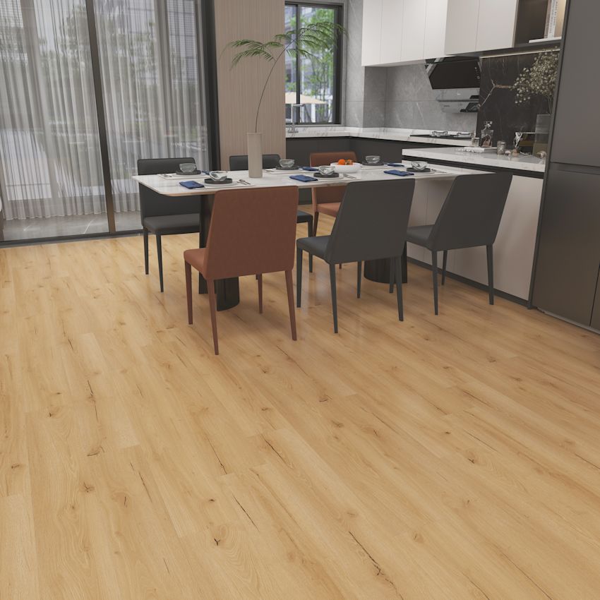 Pavimento in vinilico SPC-Clip BERTFLOOR Marmolada