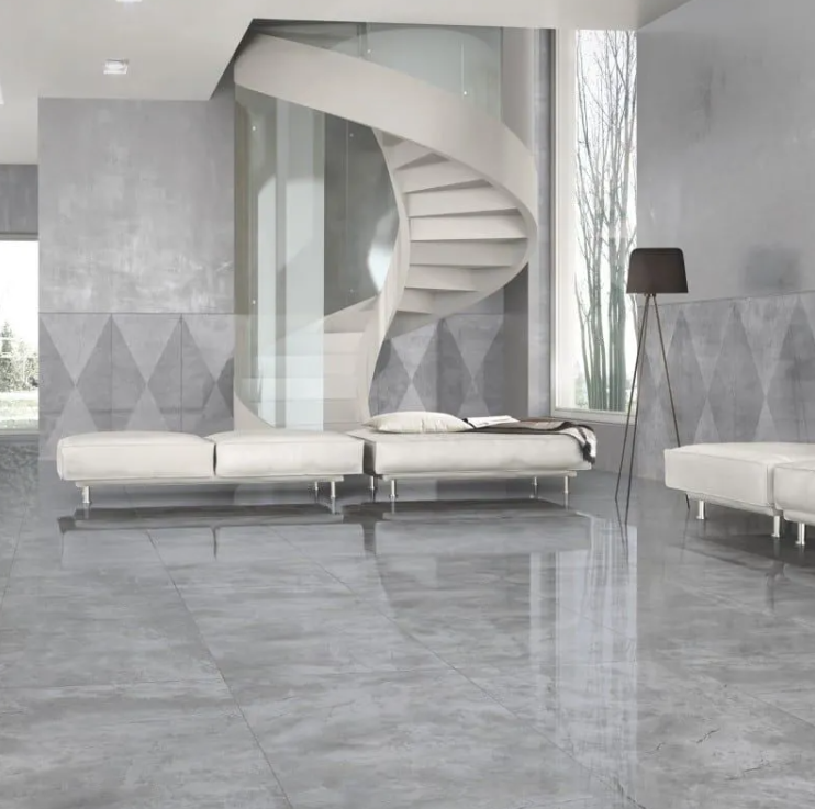 Lastra In Gres Casalgrande Padana Marmoker Bardiglio Imperiale Honed 120x240