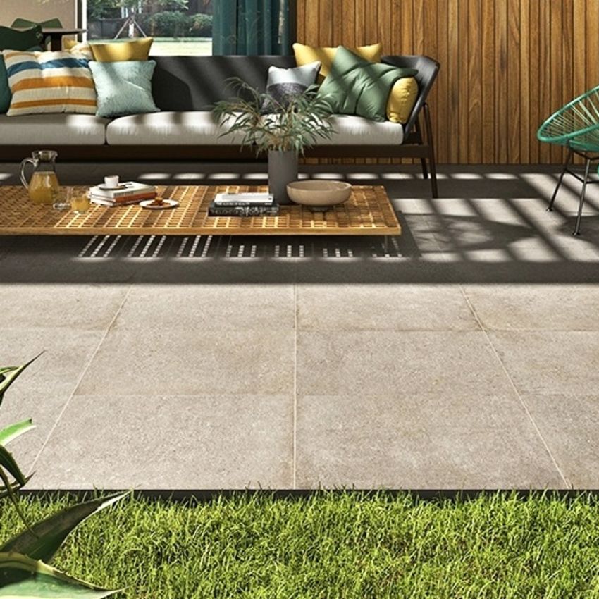 Pavimento galleggiante in gres KONCRETE GRIGIO by CASTELVETRO 2 CM ...