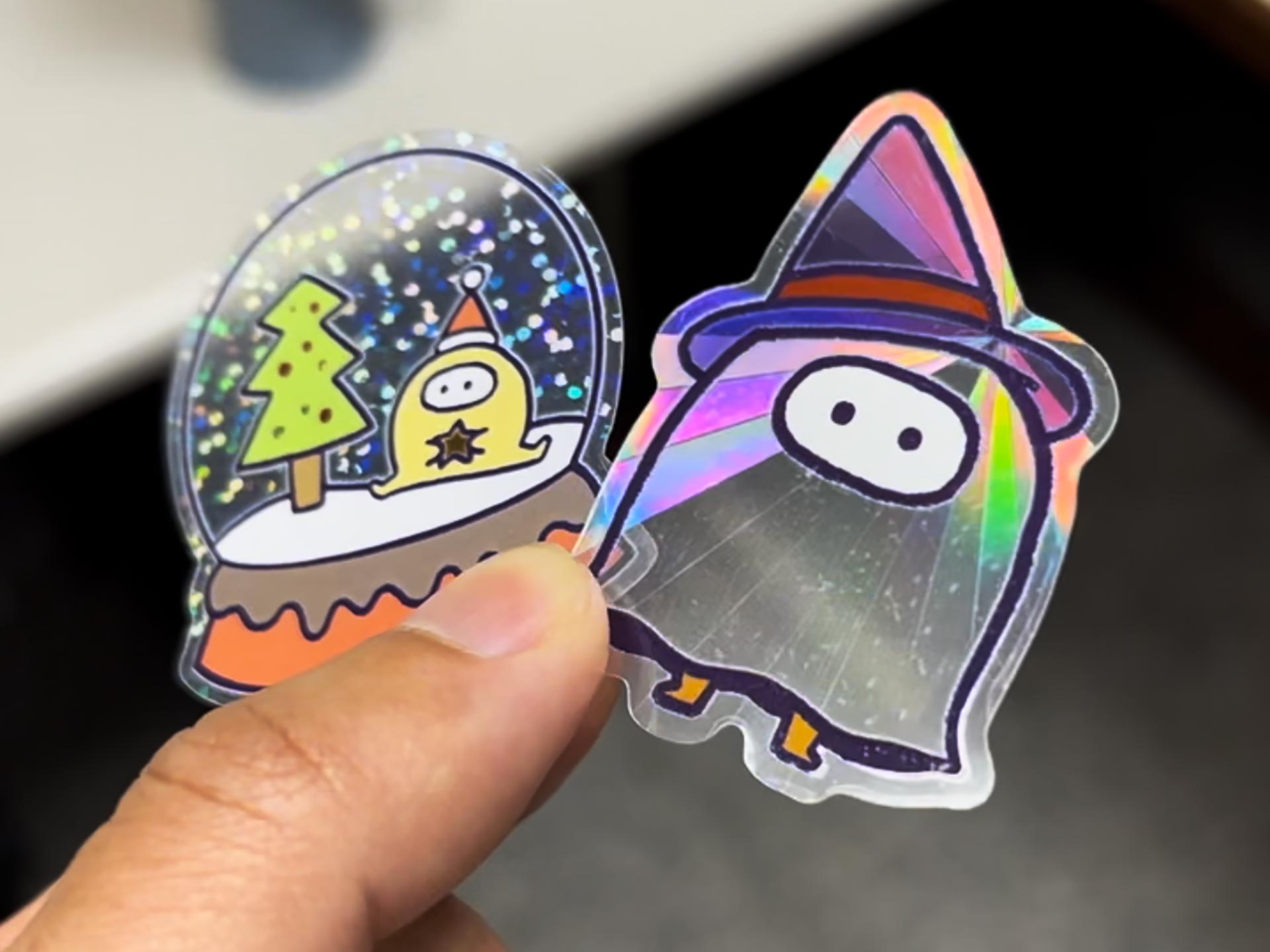 Crystal Prism Stickers - 2
