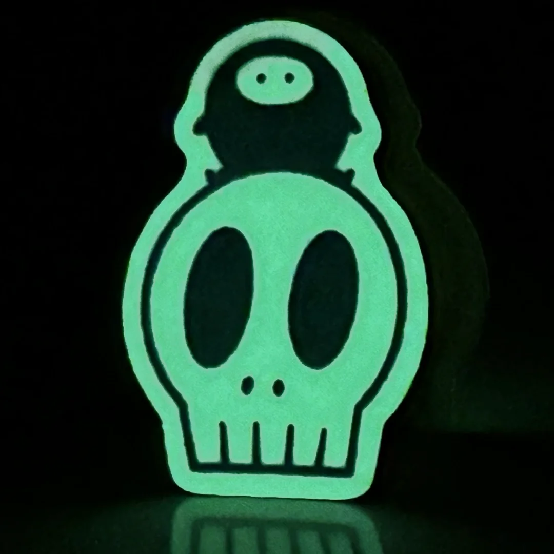 glow in the dark 夜光貼紙