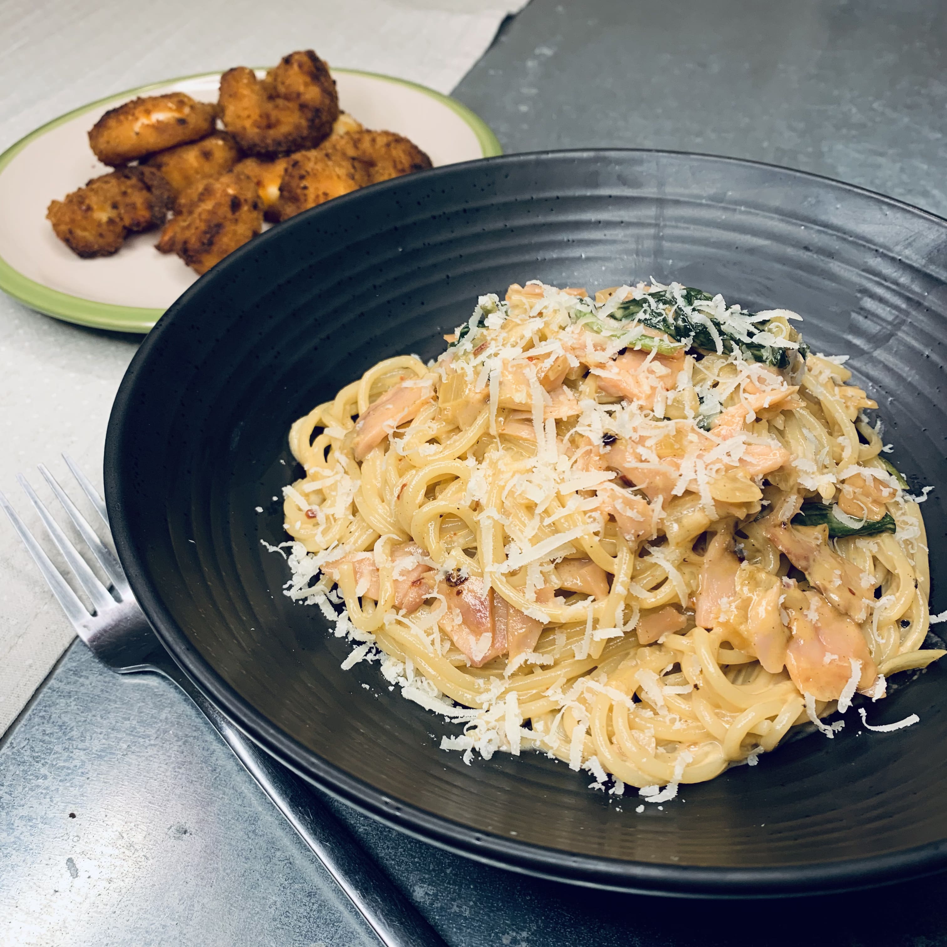 Creamy Salmon Pasta