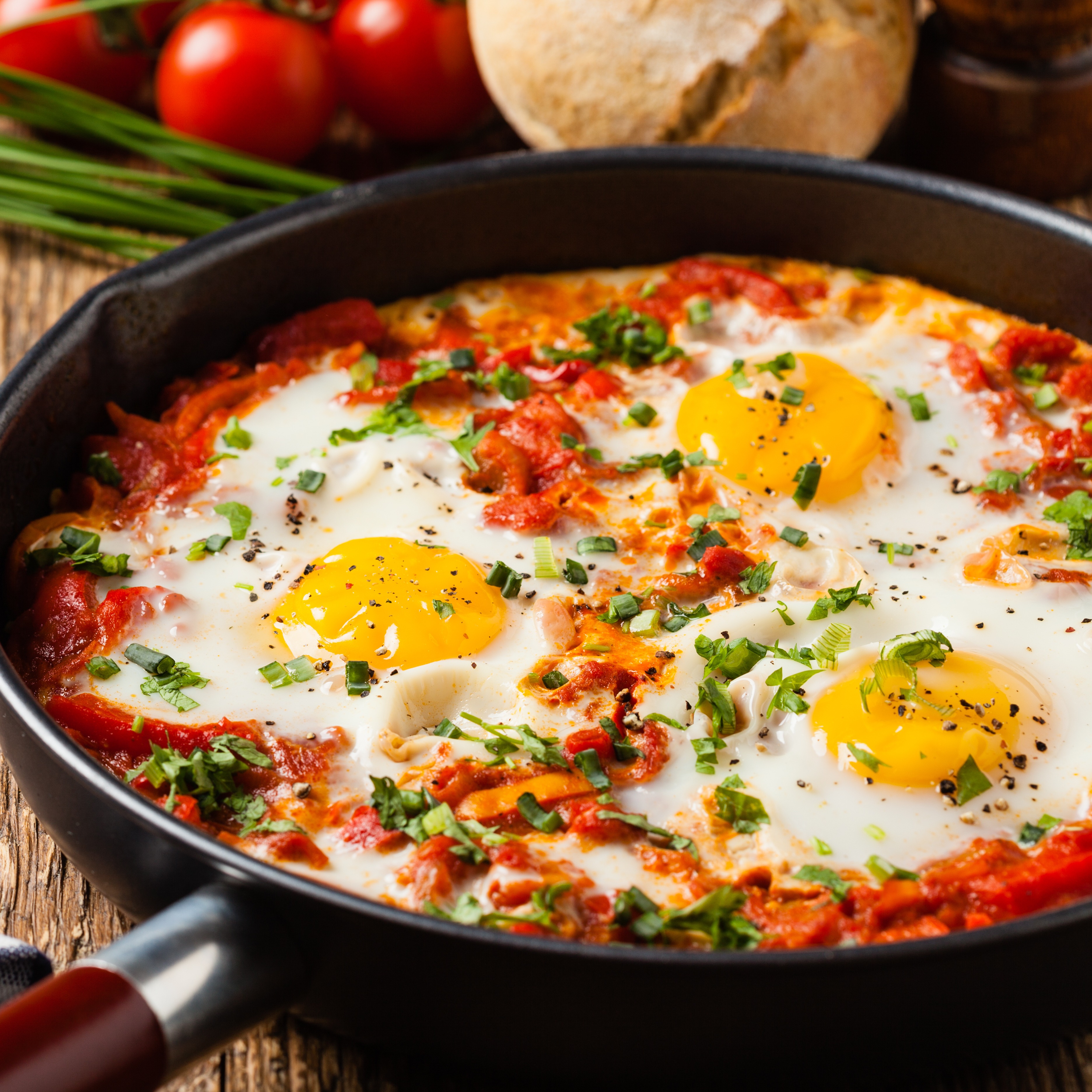 Harissa Feta Shakshuka